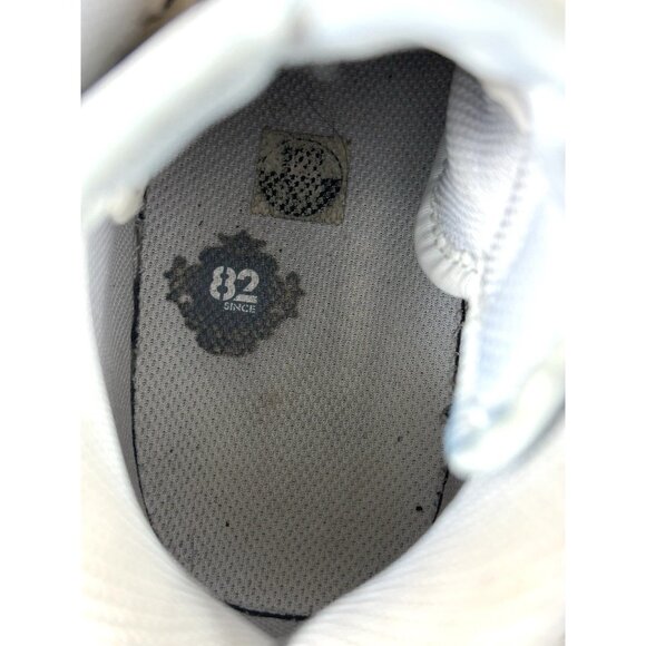 Youth 6.5 6.5Y Nike Air Force 1 AF1 triple white mid sneakers shoes - Picture 15 of 16